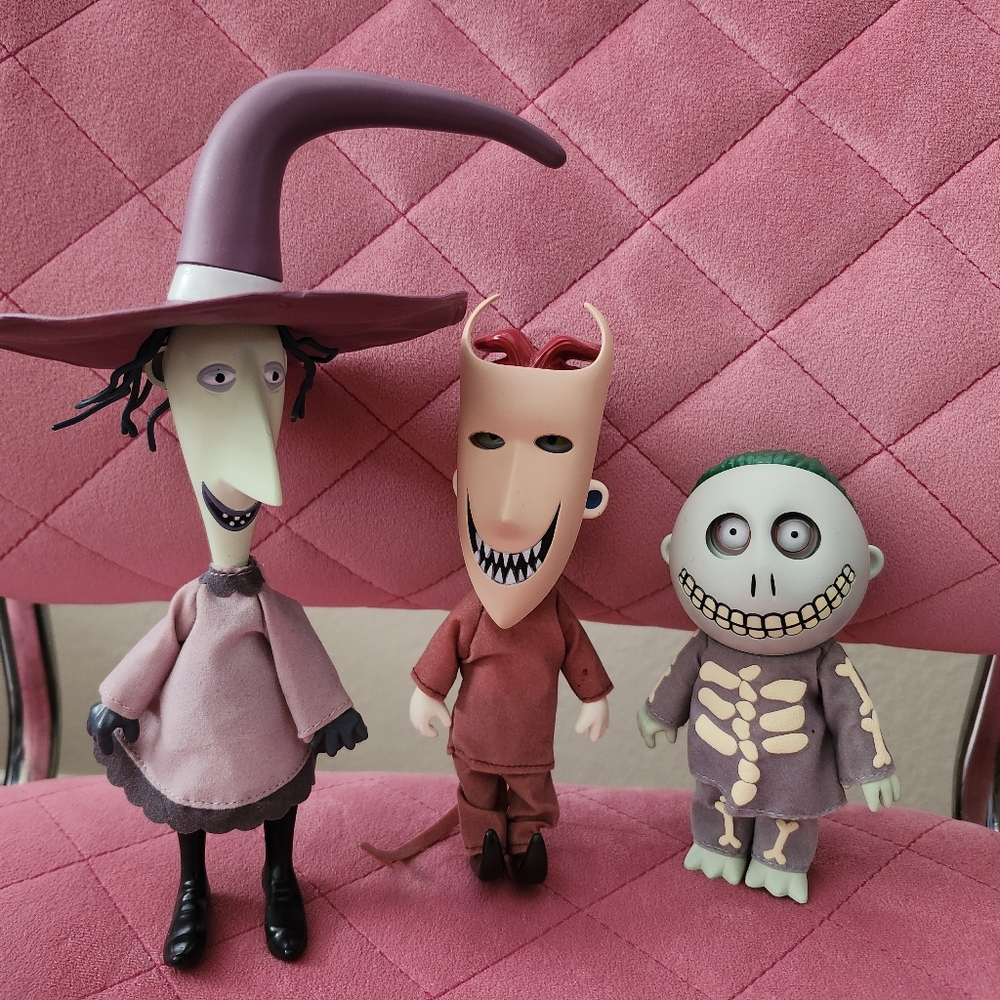 Vintage Nightmare Before Christmas Lock Shock Barrel